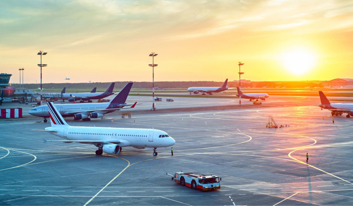Hyderabad Airport runway