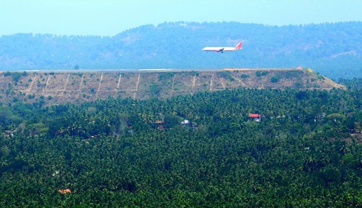 calicut airport table top runway