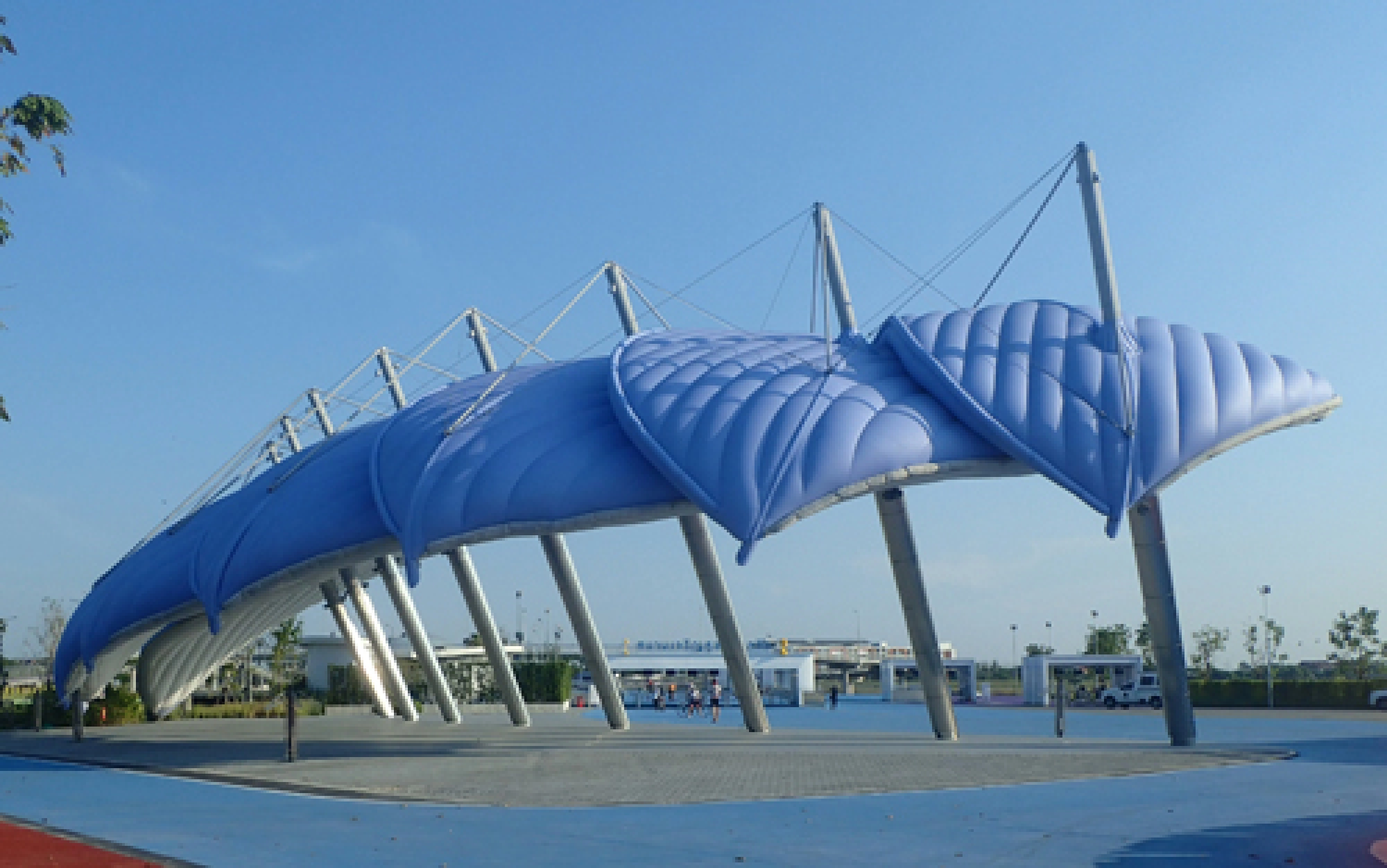 Bangkok Suvarnabhumi Airport Happy and Healthy Bike Lane