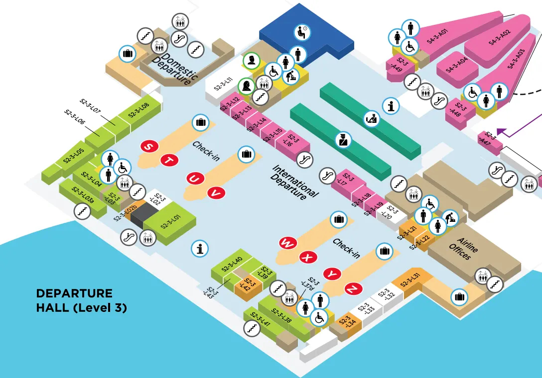 map of Kuala Lumpur Airport